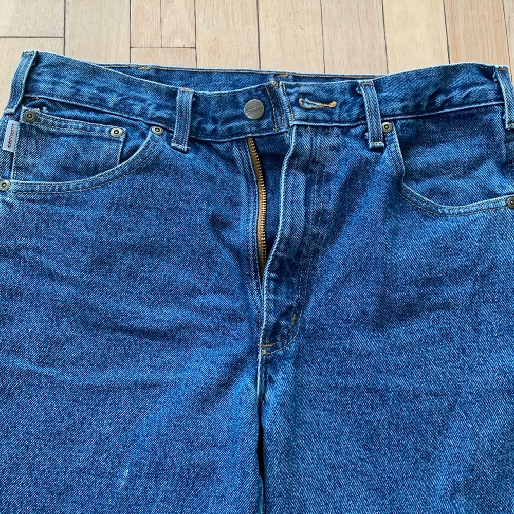 CARHARTT DUNGAREES MENS WORK JEANS